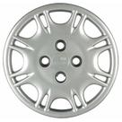 Calota Grid Aro 13p 006cb-pta Prata Modelo Fiat Uno Smart 2001 Cubo Baixo - PC / 4