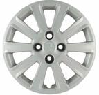 Calota Grid Aro 15p 018cp-pta Volkswageen Modelo Gol G5/ Voyage Confortline 2011/ 12 Cubo Padrão - PC / 4