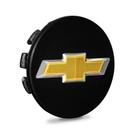 Calota Meio Centro Miolo Roda Gm Cruze Ltz Turbo 52mm Preto