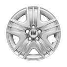 Calota Meio Roda Aro 16 Fiat Toro 2022/. Prata C/Emblema Calota Meio Roda Aro 16 Fiat Toro 2022/. Prata C/Emblema