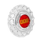 Calota Meio Roda Nova Brw-900 Prata c/ Emblema BBS Calota Meio Roda Nova Brw-900 Prata c/ Emblema BBS