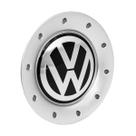 Calota Meio Roda Vw Polo 2002 (Aro 15) Com Emblema Alumínio Calota Meio Roda Vw Polo 2002 (Aro 15) Com Emblema Alumínio