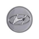 Calota Miolo Centro Roda Hyundai Creta 2016 2017 2018 Prata