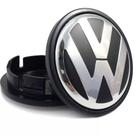 Calota Miolo Centro Roda Volkswagen 65mm Jetta Amarok