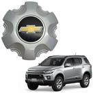 Calota Miolo Roda Trailblazer 2017 2018 2019 2020 2021 2022 2023 Prata Brilhante