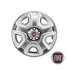 Calota prata Aro 16 Nova Fiat Toro 2021... Emblema Vermelho