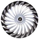 Calota Twister Aro 15 Silver Black