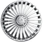 Calota Universal Europa Aro 14" Cromada Encaixe - Grid