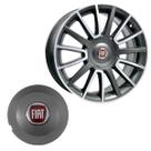 Calotinha Tampa Centro Roda Fiat Bravo Resinada Original Calotinha Tampa Centro Roda Fiat Bravo Resinada Original