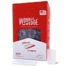 Calzas Plásticas Flexibles para Nivelación - Paquete de 300 Cuñas Wobble