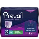 Calzoncillos Protectores para Incontinencia Prevail para Mujeres, Máxima Absorción, Talla Pequeña, 22 Unidades
