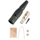 Cam lock macho de linha preto Cam lock macho de linha preto