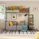 Cama Alta em Ferro Aço Carbono Tubular Teko Casatema MadeiraOriginals