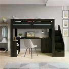 Cama Alta Star Plus Office Gamer Preto - Casatema
