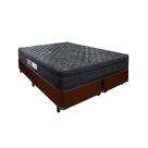 Cama Arezzo King Box Black Molas Ensacadas Marrom