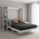 Cama Articulada de Casal com 4 Prateleiras e 2 Nichos Cm8014