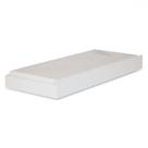 Cama Auxiliar Solteiro Cincinnati Branco - Pnr Móveis Cama Auxiliar Solteiro Cincinnati Branco - Pnr Móveis