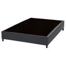 Cama Base Box Casal Cinza Sintético 38x138x188