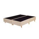 Cama Base Box King Size ComfortMax 193x203x25 Bege ou Preto