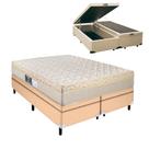 Cama Baú Bege Arezzo King Molas Ensacadas Portobel