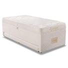 Cama Baú c/Auxiliar Conjugado Solteiro: Colchão Molas Bonnel MH1443 Evolution White (88x188x52) Herval Cama Baú c/Auxiliar Conjugado Solteiro: Colchão Molas Bonnel MH1443 Evolution White (88x188x52) Herval