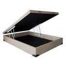 Cama Baú Casal Bege Platinum 138x188x41