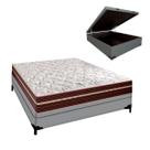 Cama Baú Cinza Baú Solteiro Berlim Molas Superlastic Probel Cama Baú Cinza Baú Solteiro Berlim Molas Superlastic Probel