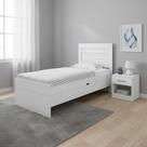Cama Baú com Colchão 4 Repartições Solteiro