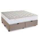 Cama Baú Queen Herval Joy, Espuma Alto Suporte, 74x158x198 cm