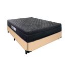 Cama Bege Arezzo Black Casal Molas Ensacadas Portobel