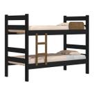 Cama Beliche Com Escada De Dois Degraus e Lateral De Proteção Prisma - J&A Móveis