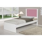 Cama Bibox Tebarrot Barcelona Branco/Rosa Branco/Lilás