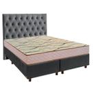 Cama + Blindado e Colchão D33 Casal - Maxsono Paropas
