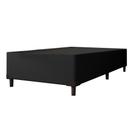 Cama Box 0,79 m com 38cm de Altura Prince Suede Marrom
