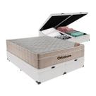 Cama + Box Airtech Colchão Ortobom Queen com Baú Bege SpringPocket Cama + Box Airtech Colchão Ortobom Queen com Baú Bege SpringPocket
