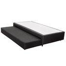 Cama Box Base c/Auxiliar Especial MH1453 Bordado Black (96x203x32) - Herval