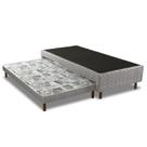 Cama Box Base c/ Auxiliar Solteiro Sommier D28 (88X188X39) - Kappesberg