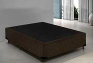 Cama Box Base Casal Suede Cama Box Base Casal Suede