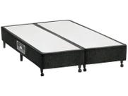 Cama Box Base King Lux Chenille Black (193x203x23) - Castor