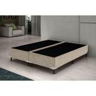 Cama Box Base King Size Bi-Partida Suede 186 X 198cm - Genki Kenko
