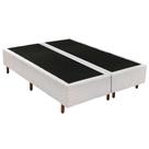 Cama Box Base King Universal Bordado White (193x203x25) - Polar Cama Box Base King Universal Bordado White (193x203x25) - Polar