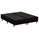 Cama Box Base King Universal Rústico Black (193x203x25) - Polar