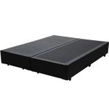 Cama Box Base Queen Bipartido Sintético Preto Cama Box Base Queen Bipartido Sintético Preto