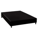 Cama Box Base Universal CRC Linhão Black Casal 128x188