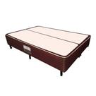 Cama Box Base Universal King Poli Tecido Brown (193x203x27) - Castor Cama Box Base Universal King Poli Tecido Brown (193x203x27) - Castor