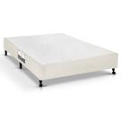 Cama Box Base Universal Viúva Poli Tecido Clean (128x188x23) - Castor Cama Box Base Universal Viúva Poli Tecido Clean (128x188x23) - Castor