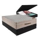 Cama + Box Bau Airtech Colchão Ortobom Viuva Springpocket Cor:preto Cama + Box Bau Airtech Colchão Ortobom Viuva Springpocket Cor:preto