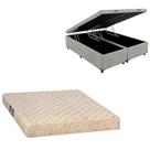 Cama Box Baú Bipartida Blindada com Colchão de Espuma Toulon D33 Cama Box Baú Bipartida Blindada com Colchão de Espuma Toulon D33