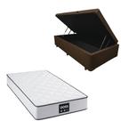 Cama Box Baú Blindada com Colchão Doss Molas Ensacadas 30cm Solteiro