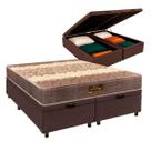 Cama Box Bau Blindado Queen + Colchão D26